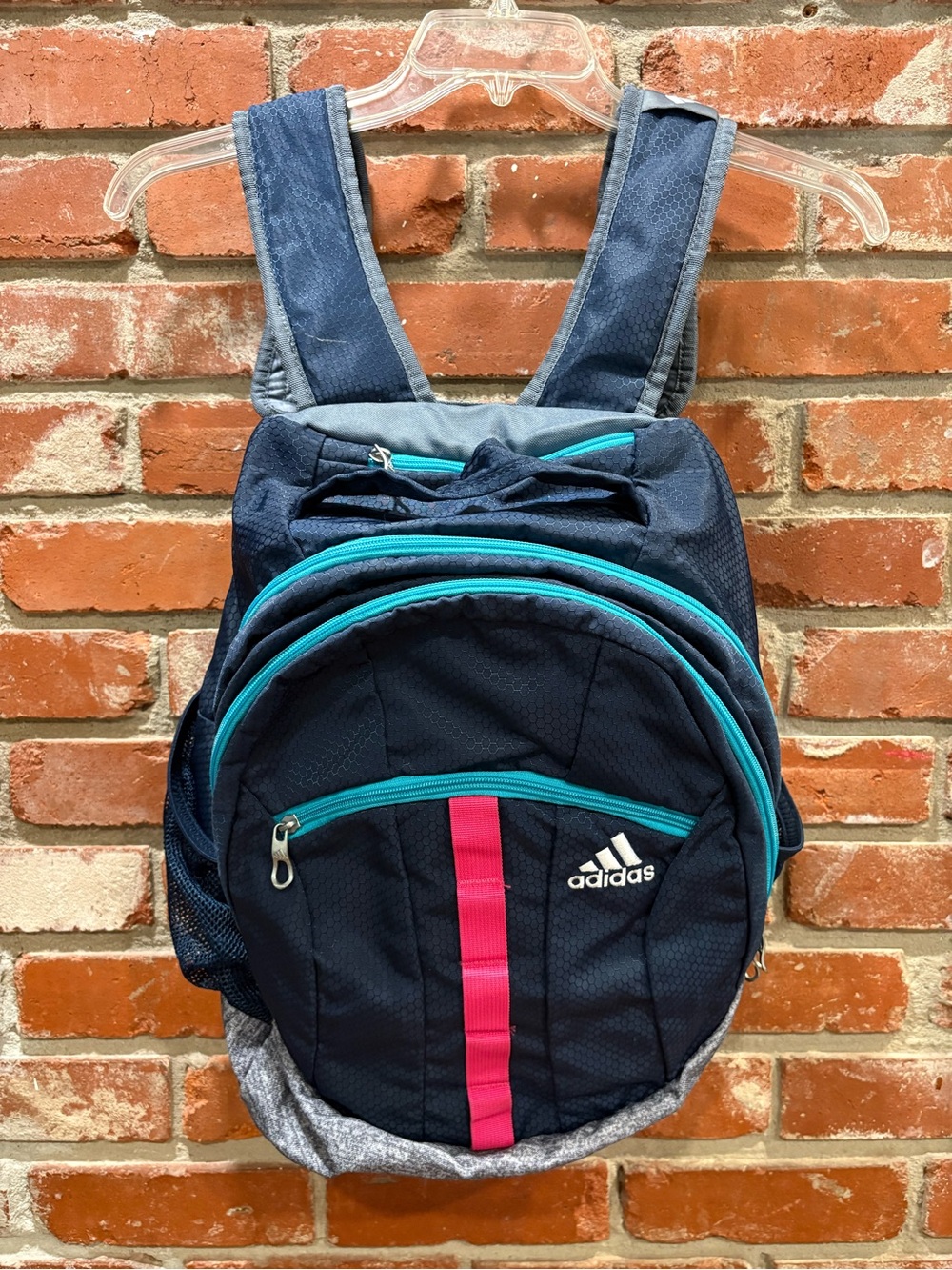 Adidas Navy Blue Athletic Backpack